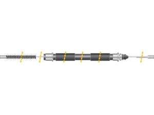MGA KC4069 trosas, stovėjimo stabdys 
 Stabdžių sistema -> Valdymo svirtys/trosai
6025171471