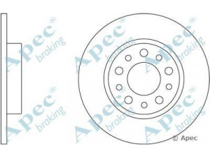 APEC braking DSK2430 stabdžių diskas 
 Dviratė transporto priemonės -> Stabdžių sistema -> Stabdžių diskai / priedai
46843610, 51760273, 51767377, 51767378