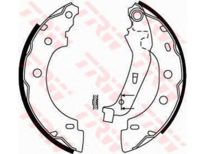 TRW GS8650 stabdžių trinkelių komplektas 
 Techninės priežiūros dalys -> Papildomas remontas
4406000QAG, 7701205523, 7701207555