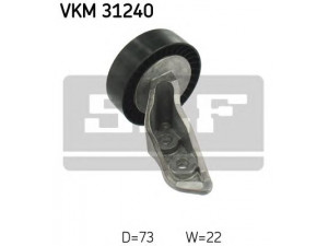 SKF VKM 31240 kreipiantysis skriemulys, V formos rumbuotas diržas 
 Diržinė pavara -> V formos rumbuotas diržas/komplektas -> Laisvasis/kreipiamasis skriemulys
07K 145 172 C, 07K 145 172 C