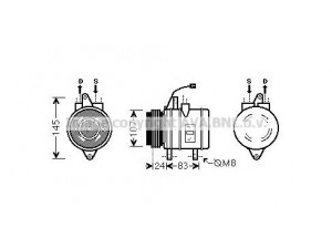 AVA QUALITY COOLING DWK096 kompresorius, oro kondicionierius 
 Oro kondicionavimas -> Kompresorius/dalys
96565233