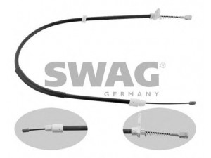 SWAG 10 93 4912 trosas, stovėjimo stabdys 
 Stabdžių sistema -> Valdymo svirtys/trosai
171 420 02 85