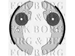 BORG & BECK BBS6438 stabdžių trinkelių komplektas 
 Techninės priežiūros dalys -> Papildomas remontas