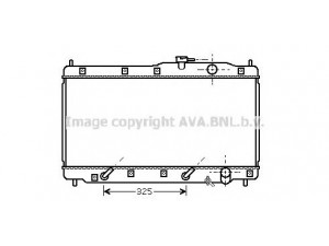 AVA QUALITY COOLING HD2172 radiatorius, variklio aušinimas
19010P8R901