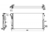 NRF 58185 radiatorius, variklio aušinimas 
 Aušinimo sistema -> Radiatorius/alyvos aušintuvas -> Radiatorius/dalys
51706204