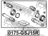 FEBEST 0175-GSJ15R remonto komplektas, stabdžių apkaba 
 Stabdžių sistema -> Stabdžių matuoklis -> Stabdžių matuoklio montavimas
04479-35060