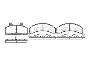 KAWE 0518 02 stabdžių trinkelių rinkinys, diskinis stabdys 
 Techninės priežiūros dalys -> Papildomas remontas
12321410, 12321422, 12510008, 12321422