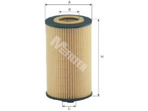 MFILTER TE 627 alyvos filtras 
 Techninės priežiūros dalys -> Techninės priežiūros intervalai
293 1094, 425 2239, 000 180 16 09