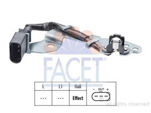 FACET 9.0367 jutiklis, skirstomojo veleno padėtis 
 Kibirkšties / kaitinamasis uždegimas -> Impulsų generatorius
06A 905 161 B, 06A 905 161 B, 06A 905 161 C