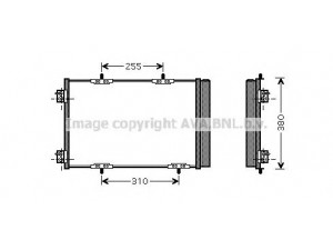 AVA QUALITY COOLING PE5291 kondensatorius, oro kondicionierius