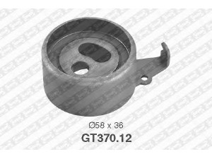 SNR GT370.12 įtempiklio skriemulys, paskirstymo diržas 
 Techninės priežiūros dalys -> Papildomas remontas
R201-12-700A, R201-12-700B, 12810-78E01