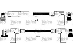 VALEO 346390 uždegimo laido komplektas 
 Kibirkšties / kaitinamasis uždegimas -> Uždegimo laidai/jungtys