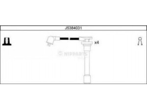 NIPPARTS J5384031 uždegimo laido komplektas 
 Kibirkšties / kaitinamasis uždegimas -> Uždegimo laidai/jungtys
32700-POD-000