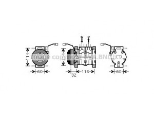 AVA QUALITY COOLING SZK110 kompresorius, oro kondicionierius 
 Oro kondicionavimas -> Kompresorius/dalys
9520065DA0