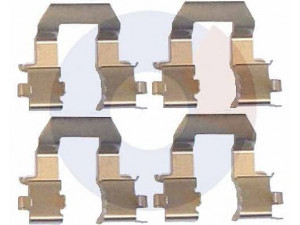 CARRAB BRAKE PARTS 2245 priedų komplektas, diskinių stabdžių trinkelės 
 Stabdžių sistema -> Diskinis stabdys -> Stabdžių dalys/priedai