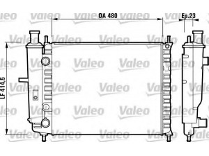 VALEO 732218 radiatorius, variklio aušinimas 
 Aušinimo sistema -> Radiatorius/alyvos aušintuvas -> Radiatorius/dalys
46480388