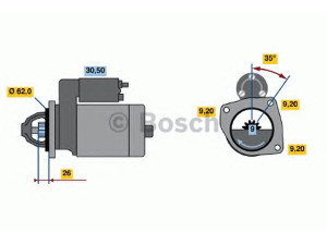 BOSCH 0 986 016 961 starteris 
 Elektros įranga -> Starterio sistema -> Starteris
7696595, 7719541, 7696595, 7719541
