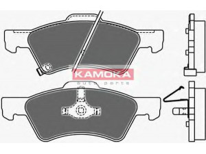 KAMOKA JQ1013020 stabdžių trinkelių rinkinys, diskinis stabdys 
 Techninės priežiūros dalys -> Papildomas remontas
05019803AA, 05019804AA, 05101857AA