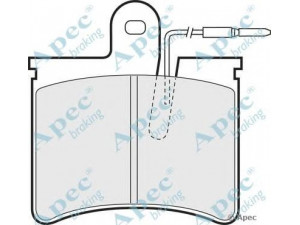 APEC braking PAD374 stabdžių trinkelių rinkinys, diskinis stabdys 
 Techninės priežiūros dalys -> Papildomas remontas
425187, 95552085, 95559546, 95559547