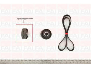 FAI AutoParts TBK11 paskirstymo diržo komplektas 
 Techninės priežiūros dalys -> Papildomas remontas