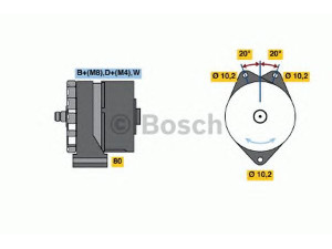BOSCH 0 120 469 562 kintamosios srovės generatorius 
 Elektros įranga -> Kint. sr. generatorius/dalys -> Kintamosios srovės generatorius
1516537R, 1596677, 1612497, 6143717