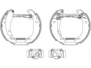 HELLA PAGID 8DB 355 003-701 stabdžių trinkelių komplektas 
 Techninės priežiūros dalys -> Papildomas remontas
7701202542, 7701202661, 7701202820