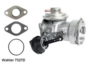 WAHLER 7327D ERG vožtuvas 
 Kuro mišinio formavimas -> Išmetimo emisijos valdymas -> Išmetamųjų dujų recirkuliacija -> EGR vožtuvas/įsiurbimo kolektorius
038 131 501 AB, 038 131 501 AM