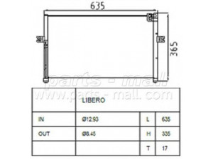PARTS-MALL PXNCA-074 kondensatorius, oro kondicionierius
9760647000