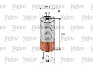 VALEO 586546 alyvos filtras 
 Filtrai -> Alyvos filtras
D207, 0001802509, 1802509, 6011800109