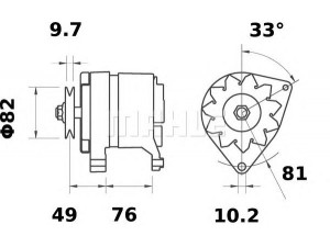 MAHLE ORIGINAL MG 599 kintamosios srovės generatorius
2147483647, 202511