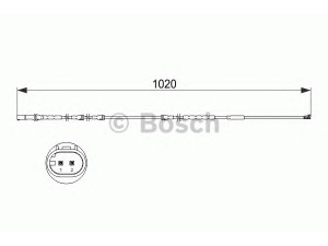 BOSCH 1 987 473 510 įspėjimo kontaktas, stabdžių trinkelių susidėvėjimas 
 Stabdžių sistema -> Susidėvėjimo indikatorius, stabdžių trinkelės
34 35 6 792 568