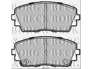 BORG & BECK BBP2332 stabdžių trinkelių rinkinys, diskinis stabdys 
 Techninės priežiūros dalys -> Papildomas remontas
58101-1YA30, 581011YA30, 581011YA00