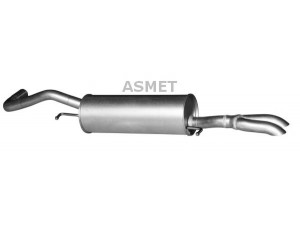 ASMET 06.019 galinis duslintuvas 
 Išmetimo sistema -> Duslintuvas
8D0253609AF, 8D0253609AG, 8D0253609BJ