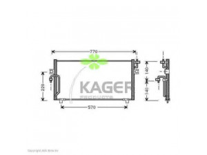 KAGER 94-5083 kondensatorius, oro kondicionierius 
 Oro kondicionavimas -> Kondensatorius
921102F000