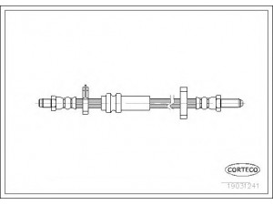 CORTECO 19031241 stabdžių žarnelė 
 Stabdžių sistema -> Stabdžių žarnelės
60559895