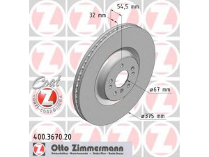 ZIMMERMANN 400.3670.20 stabdžių diskas 
 Dviratė transporto priemonės -> Stabdžių sistema -> Stabdžių diskai / priedai
164 421 0612, 164 421 1512