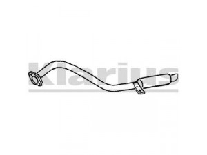 KLARIUS 240111 galinis duslintuvas 
 Išmetimo sistema -> Duslintuvas
1953184, 1953185, 200500F800, 200500F800
