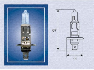 MAGNETI MARELLI 002561100000 lemputė, prožektorius; lemputė, priekinis žibintas; lemputė, rūko žibintas; lemputė