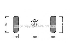 AVA QUALITY COOLING MZD052 džiovintuvas, oro kondicionierius 
 Oro kondicionavimas -> Džiovintuvas
B01C61500B