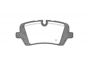 OPEN PARTS BPA1541.00 stabdžių trinkelių rinkinys, diskinis stabdys 
 Techninės priežiūros dalys -> Papildomas remontas
LR036574, LR065492