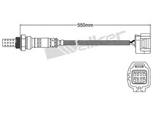 WALKER PRODUCTS 250-24439 lambda jutiklis 
 Variklis -> Variklio elektra
C2C 1238, C2C 25956, C2C 7360, C2C 8442