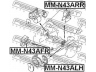 FEBEST MM-N43ARR variklio montavimas 
 Variklis -> Variklio montavimas -> Variklio montavimo rėmas
MB581311, MB581311