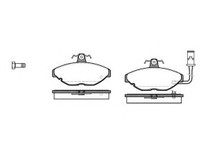KAWE 0169 01 stabdžių trinkelių rinkinys, diskinis stabdys 
 Techninės priežiūros dalys -> Papildomas remontas
BHM7237, GBP276, GBP656, GBP90288