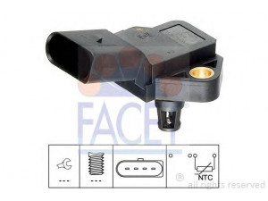 FACET 10.4040 siuntimo blokas, įsiurbiamo oro temperatūra 
 Elektros įranga -> Jutikliai
03P 906 081, 03P 906 081, 03P 906 081