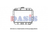 AKS DASIS 250500N radiatorius, variklio aušinimas 
 Aušinimo sistema -> Radiatorius/alyvos aušintuvas -> Radiatorius/dalys
81VB8005AA, 82VB8005AA