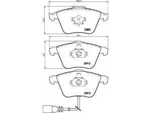 HELLA 8DB 355 010-351 stabdžių trinkelių rinkinys, diskinis stabdys 
 Techninės priežiūros dalys -> Papildomas remontas
1K0698151B, 1K0698151B, 1K0698151B
