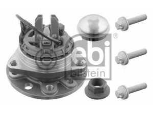 FEBI BILSTEIN 28141 rato guolio komplektas 
 Ašies montavimas/vairavimo mechanizmas/ratai -> Rato stebulė/montavimas -> Rato guolis
1603 255, 1603 295, 93178661, 93186388