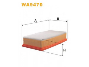 WIX FILTERS WA9470 oro filtras 
 Techninės priežiūros dalys -> Techninės priežiūros intervalai
13717806046, 1444ER, 1444ET, 1444TK