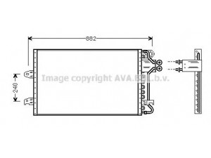AVA QUALITY COOLING VW5140 kondensatorius, oro kondicionierius 
 Oro kondicionavimas -> Kondensatorius
1009526, 1015261, 95NW19710AE, F58Z19712A