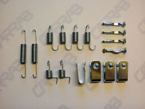 CARRAB BRAKE PARTS 3353 priedų komplektas, stovėjimo stabdžių trinkelės 
 Stabdžių sistema -> Rankinis stabdys